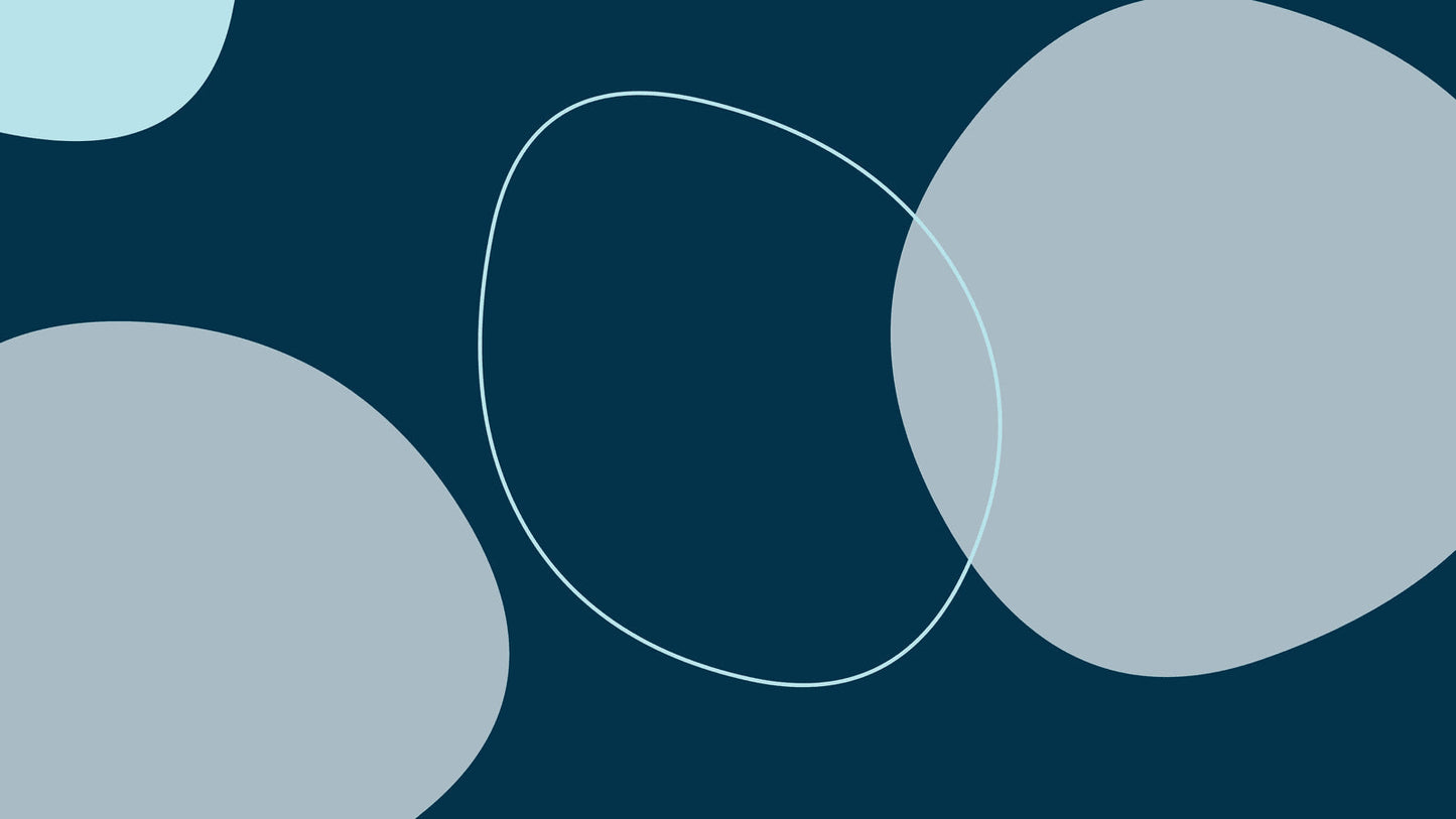 Papier Peint Abstrait Cercles Géométriques Bleu Marine et Gris