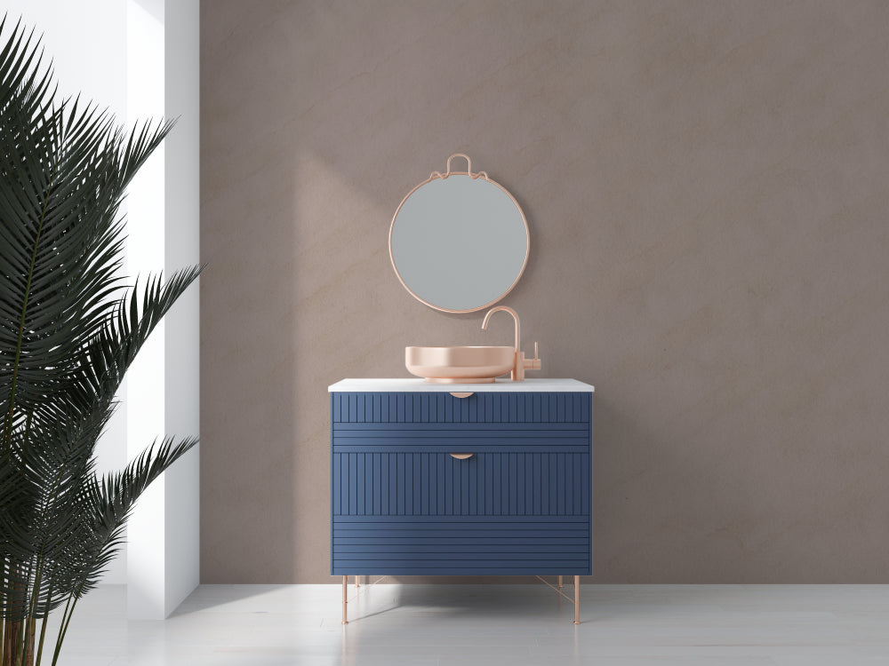 Papier Peint Taupe Texture Minérale Élégante Autocollant